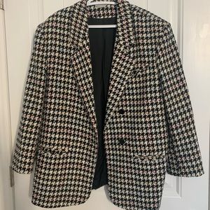 Vintage ladies multi coloured blazer